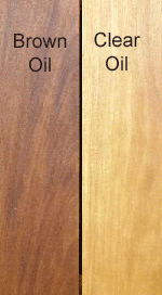 brown garapa blond garapa